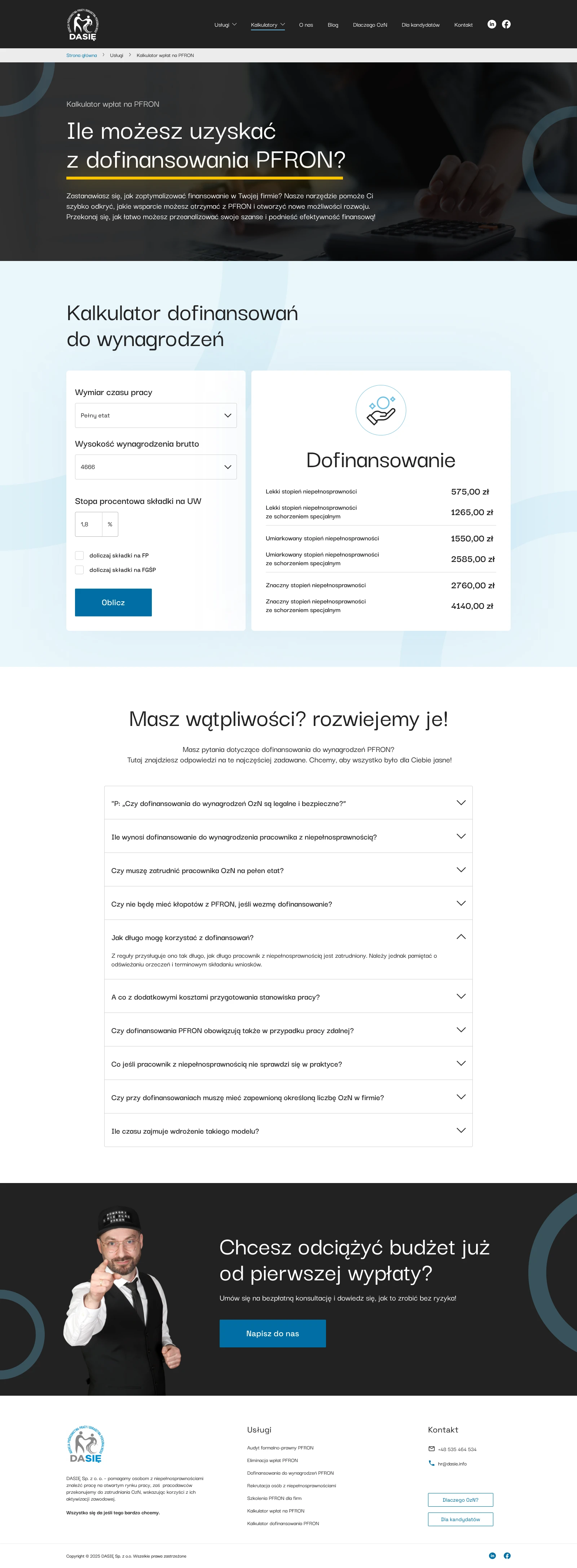 DASIĘ – Turning Bureaucratic Complexity into Calculators People Actually Want to Use — website00004