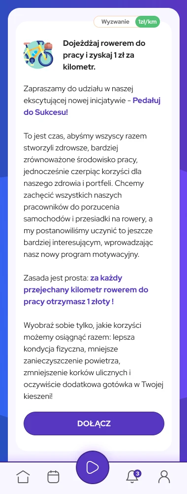 Do Pracy Bez Spalin – An Eco App That Turns Commuting Into a Game Worth Playing — app00003